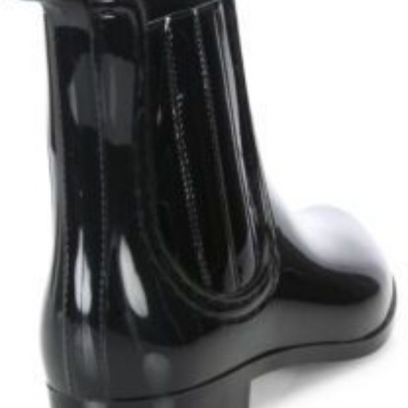 Joie Patent Leather Rain Boot Size 11 - Picture 4 of 6